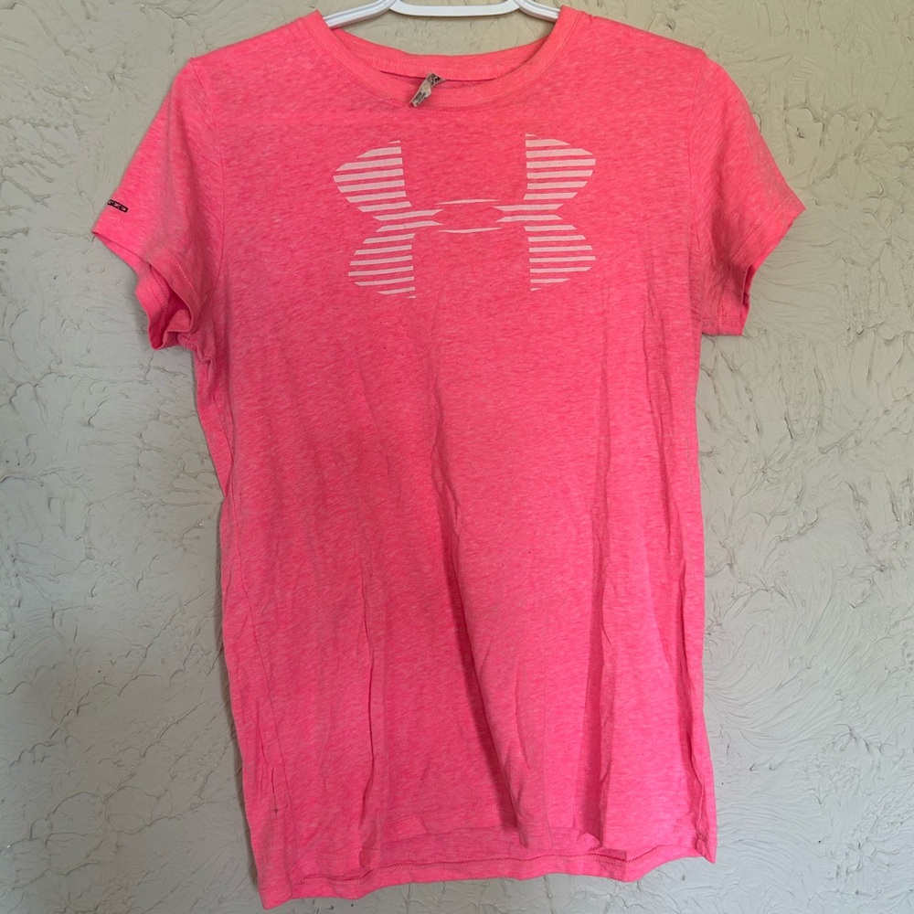 Under Armour Pink T-Shirt